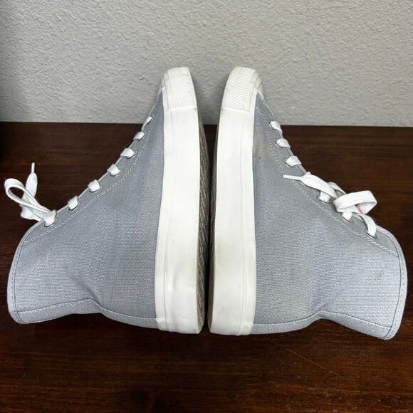 Pull & Bear‎ Bugs Bunny Looney Tunes Sneakers Size 7.5 High Tops Gray Cartoon - Picture 4 of 9